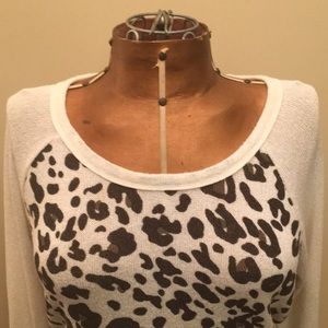 Cheetah Knit Long Sleeve